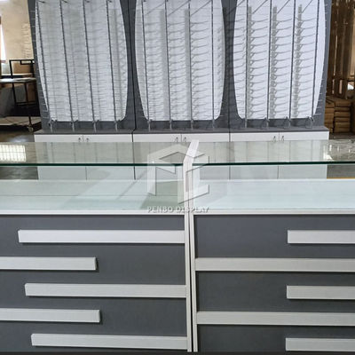 15mm Thick MDF Eyewear Optical Display Cabinet EPE Cotton Packaging