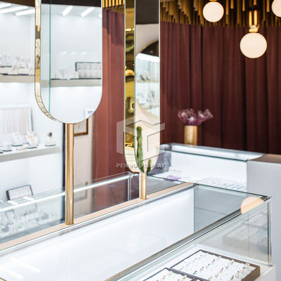 T4 Led Light Dedicated Jewellery Store Showcase TUV Diamond Jewelers Display