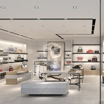 T5 LED Light Bag Display Rack For Shop OEM Baking Painting