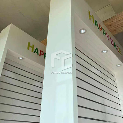 Veneered Smoke Shop Furniture Monomer Design 3mm Thick MDF